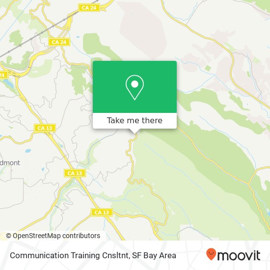 Communication Training Cnsltnt map