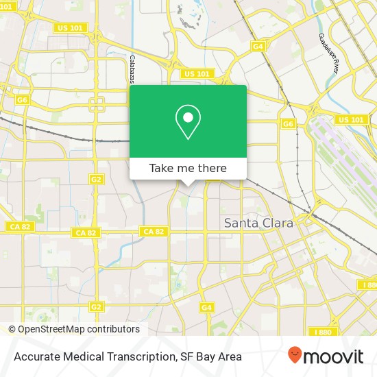 Accurate Medical Transcription map