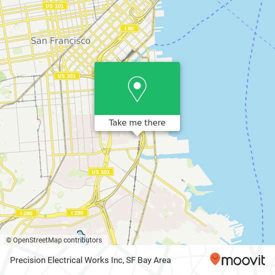 Mapa de Precision Electrical Works Inc