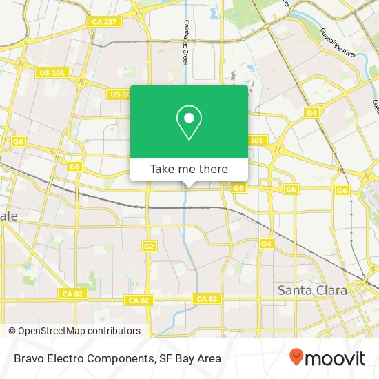 Mapa de Bravo Electro Components