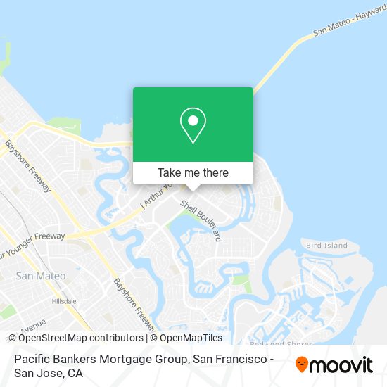 Mapa de Pacific Bankers Mortgage Group