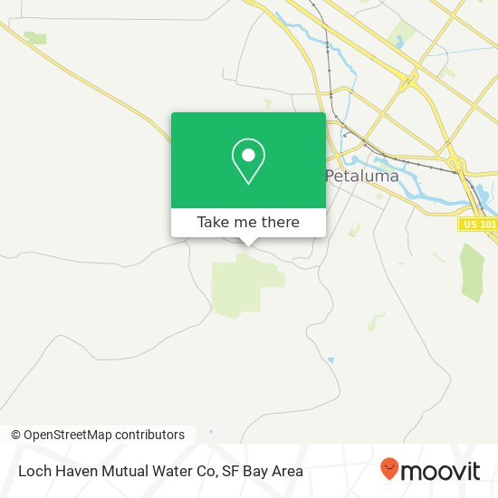 Mapa de Loch Haven Mutual Water Co