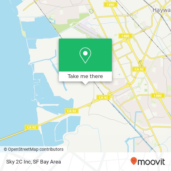 Sky 2C Inc map