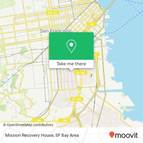 Mission Recovery House map