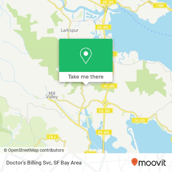 Mapa de Doctor's Billing Svc