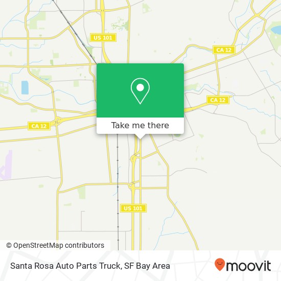 Mapa de Santa Rosa Auto Parts Truck