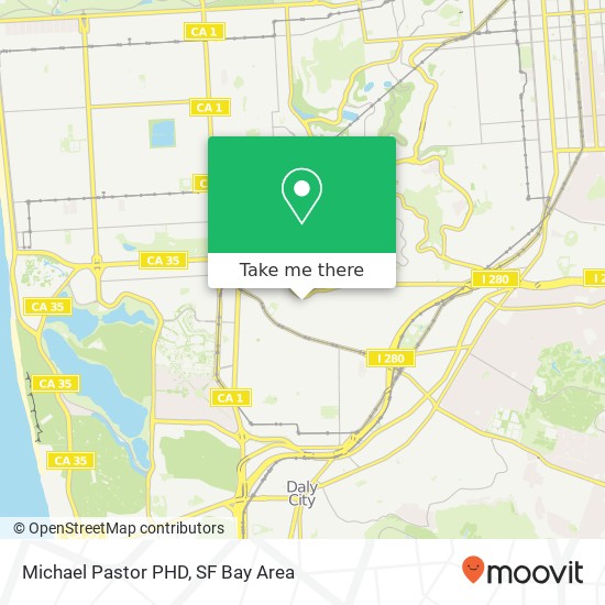 Michael Pastor PHD map