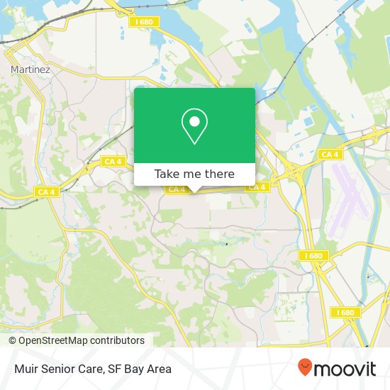 Muir Senior Care map