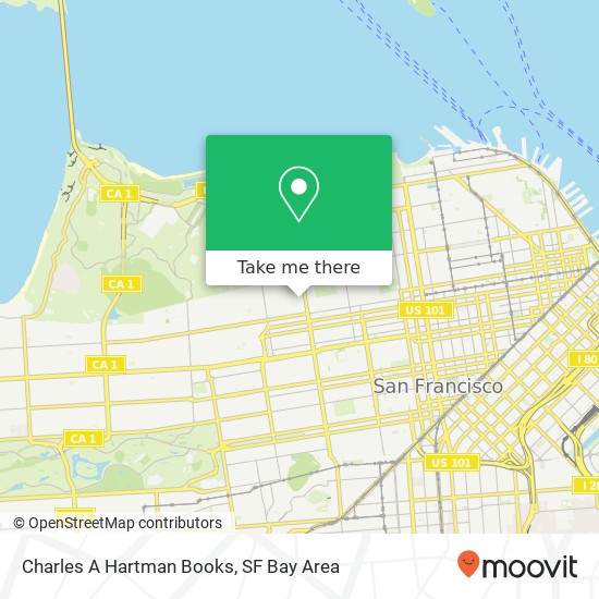 Charles A Hartman Books map