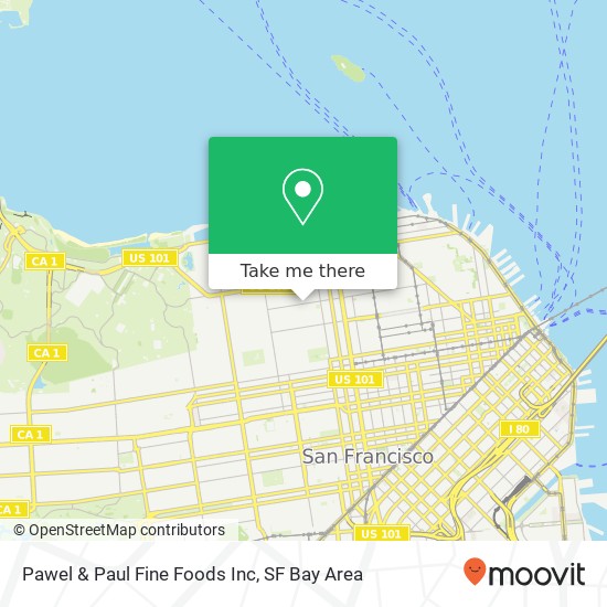 Pawel & Paul Fine Foods Inc map