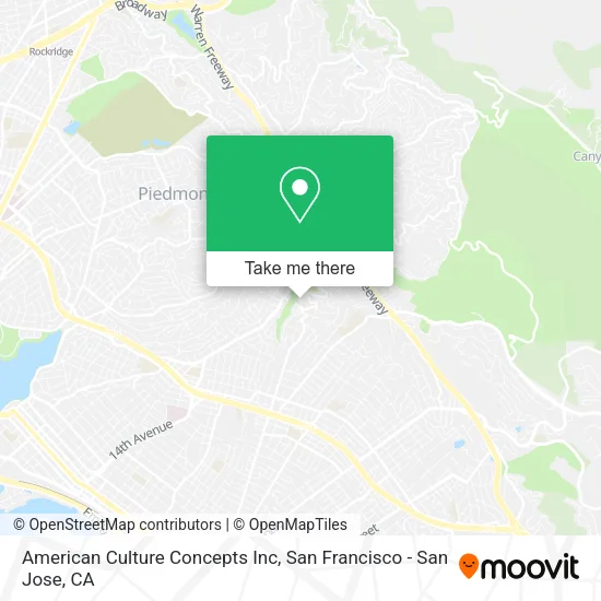 American Culture Concepts Inc map