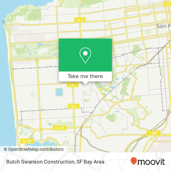 Mapa de Butch Swanson Construction