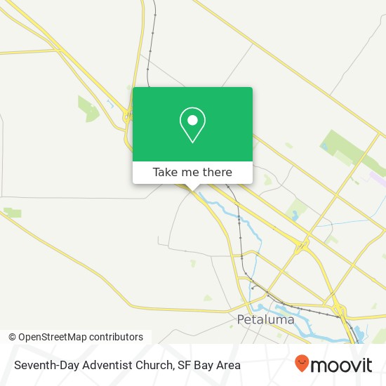 Seventh-Day Adventist Church map