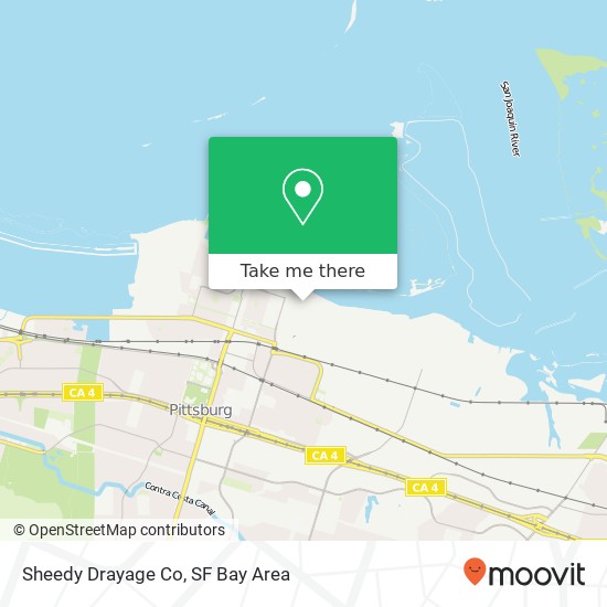 Mapa de Sheedy Drayage Co