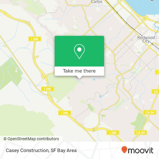 Mapa de Casey Construction