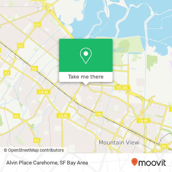 Mapa de Alvin Place Carehome