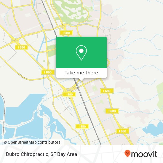 Dubro Chiropractic map