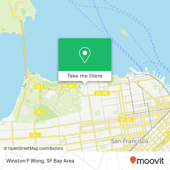 Mapa de Winston F Wong