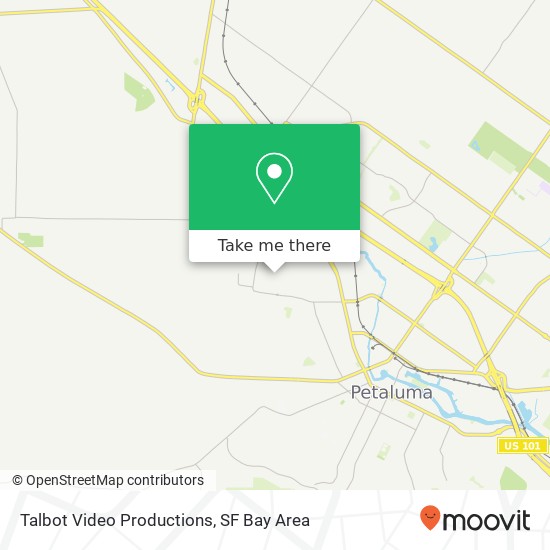 Talbot Video Productions map