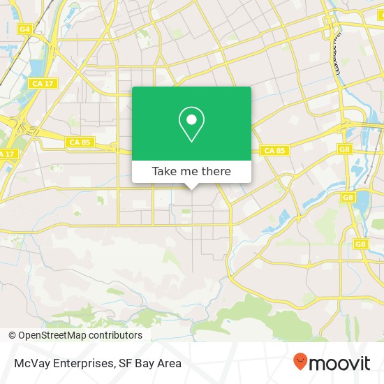 McVay Enterprises map