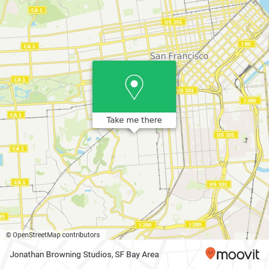 Jonathan Browning Studios map