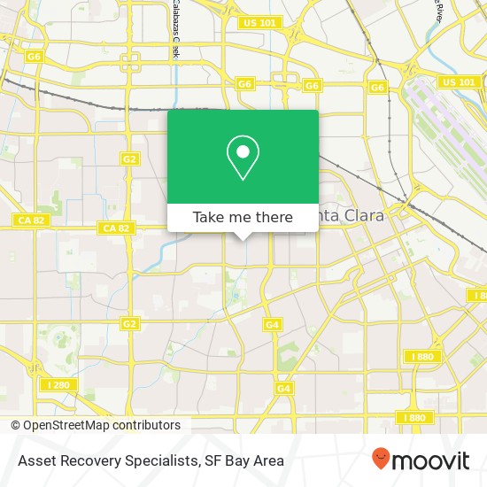 Asset Recovery Specialists map