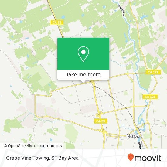 Mapa de Grape Vine Towing