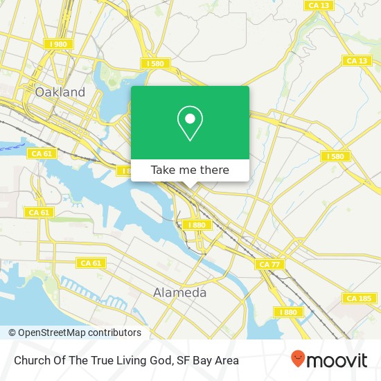 Mapa de Church Of The True Living God