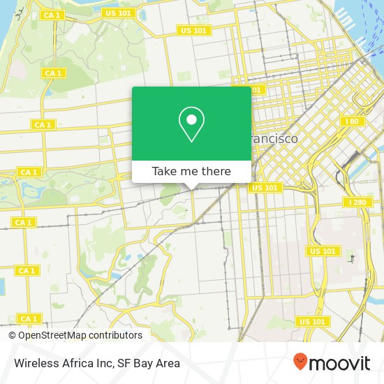 Wireless Africa Inc map