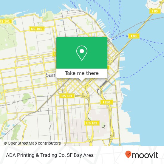 Mapa de ADA Printing & Trading Co