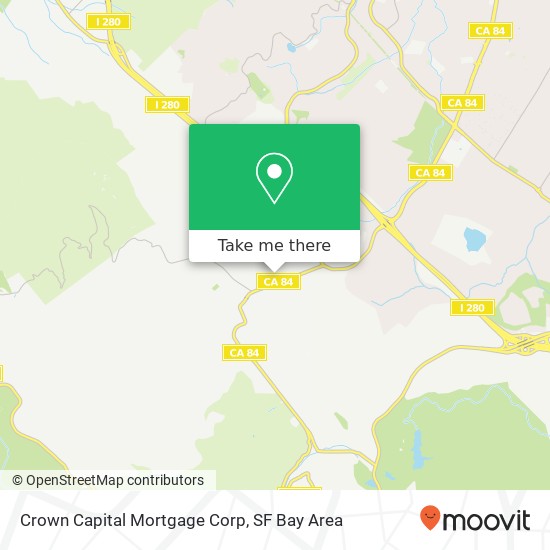 Crown Capital Mortgage Corp map