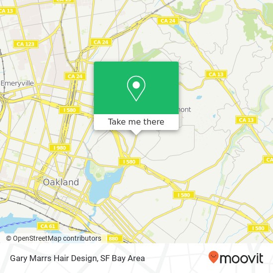Mapa de Gary Marrs Hair Design