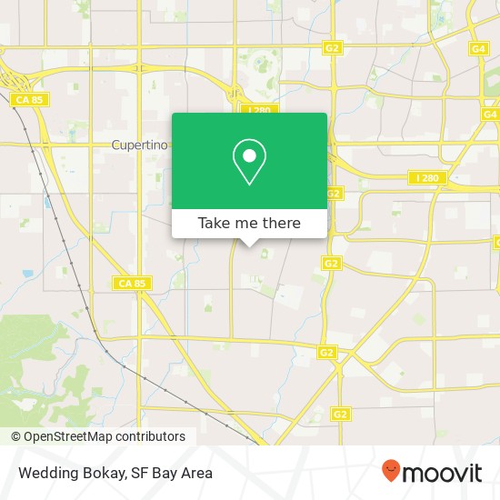 Mapa de Wedding Bokay