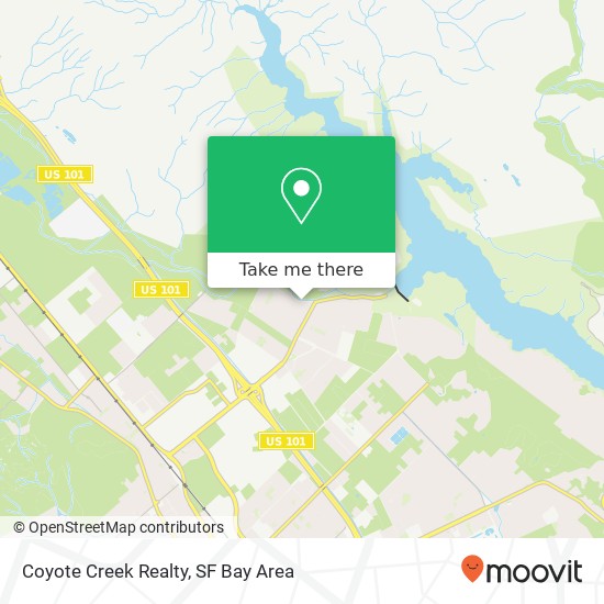 Coyote Creek Realty map