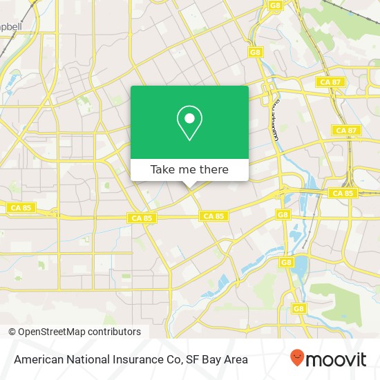 Mapa de American National Insurance Co