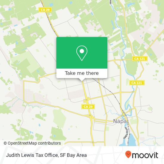 Judith Lewis Tax Office map