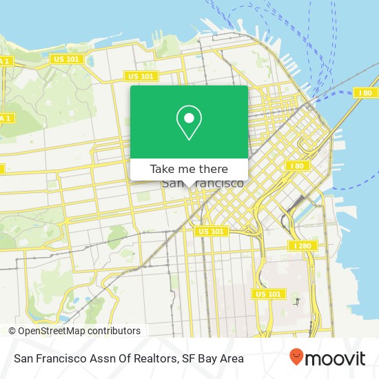Mapa de San Francisco Assn Of Realtors