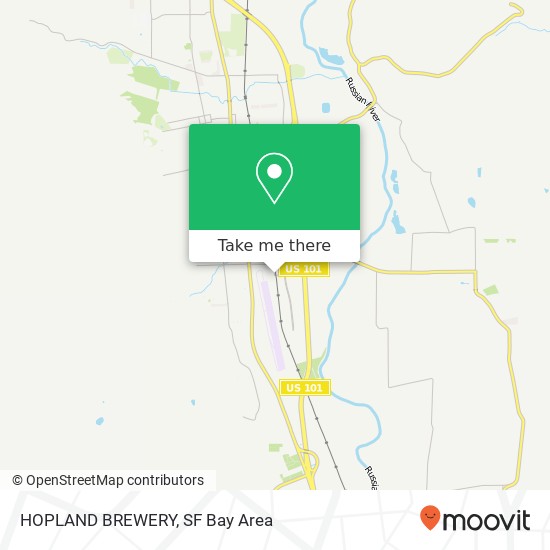 Mapa de HOPLAND BREWERY