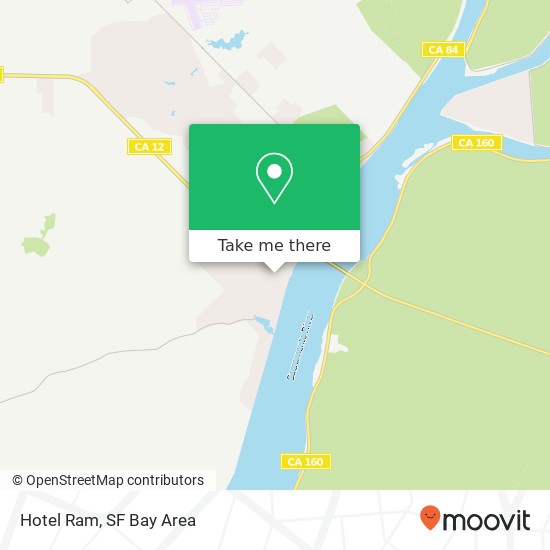 Hotel Ram map