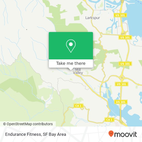 Mapa de Endurance Fitness