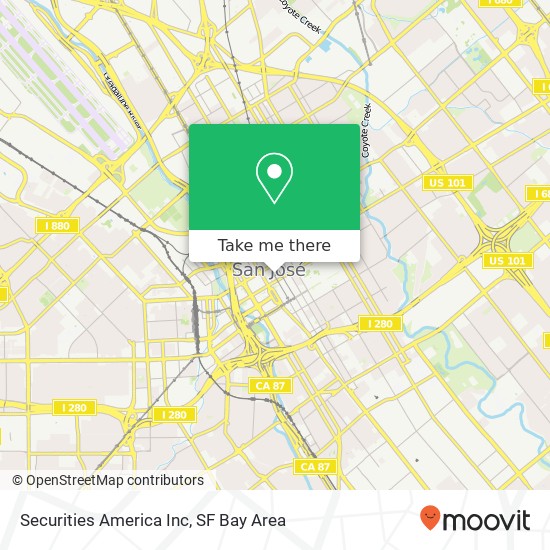 Mapa de Securities America Inc