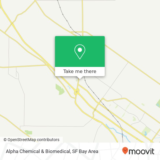 Alpha Chemical & Biomedical map