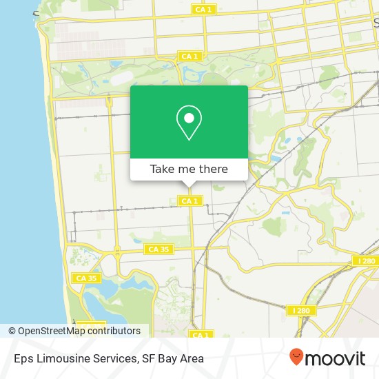 Eps Limousine Services map