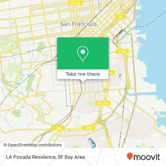 LA Posada Residence map
