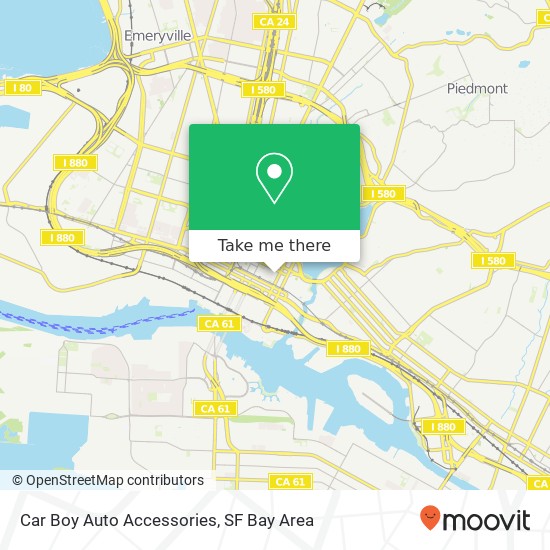 Car Boy Auto Accessories map
