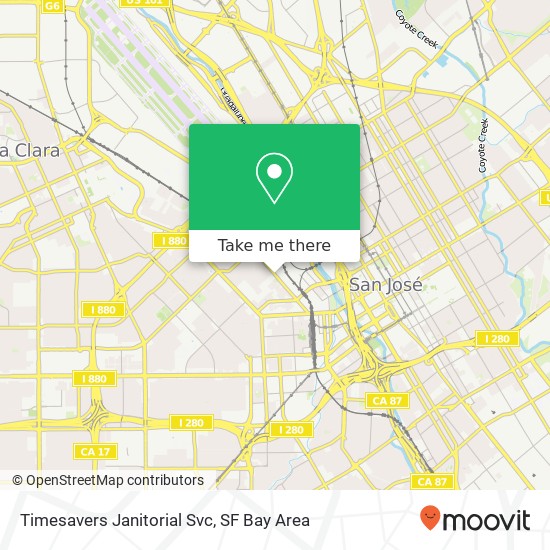 Timesavers Janitorial Svc map