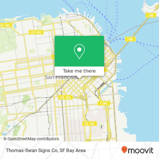 Thomas-Swan Signs Co map