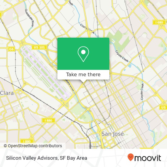 Mapa de Silicon Valley Advisors