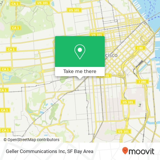 Mapa de Geller Communications Inc
