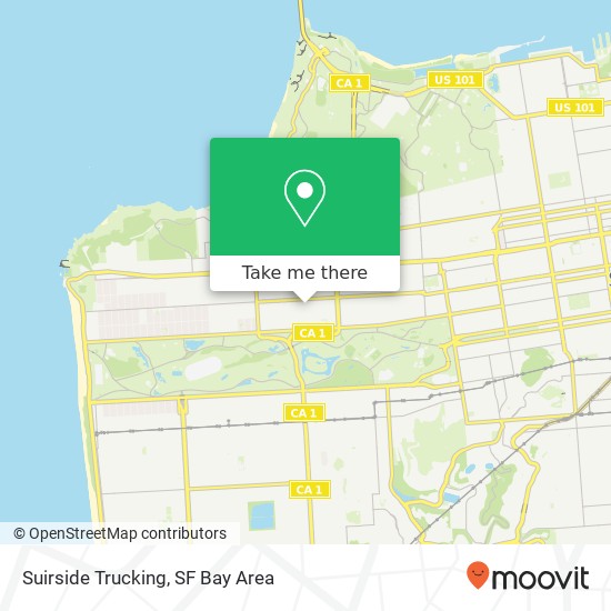 Suirside Trucking map